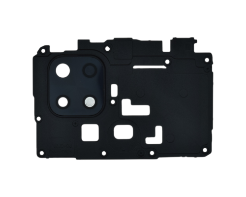 Скло камери Xiaomi Redmi 10C з рамкою black (Original) PLS-00-00119429