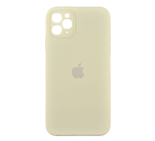 Чохол Silicone Case Квадратні Борти Full Camera iPhone 11 Pro Max antique white PLS-00-00103227