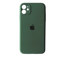 Чохол Silicone Case Full Camera Protective iPhone 12 pine green PLS-00-00103309