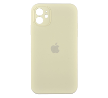 Чохол Silicone Case Квадратні Борти Full Camera iPhone 11 antique white PLS-00-00102442