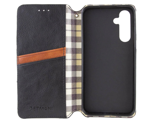Чохол-книжка Leather Cubic Samsung A366 Galaxy A36 black PLS-00-00162896