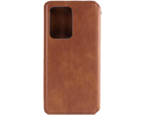 Чохол-книжка Leather Cubic Samsung S926 Galaxy S24 Plus brown PLS-00-00162954