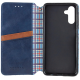 Чохол-книжка Leather Cubic Samsung A175 Galaxy A17 blue PLS-00-00162873