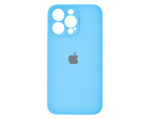 Чохол Silicone Case Full Camera Protective iPhone 14 Pro light blue PLS-00-00122873