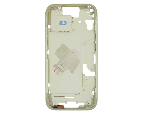 Середня частина корпусу для iPhone 15 EU yellow (OEM) PLS-00-00163247