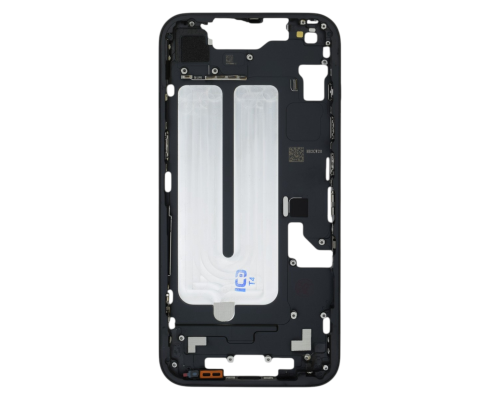 Середня частина корпусу для iPhone 16E US black (OEM) PLS-00-00163671
