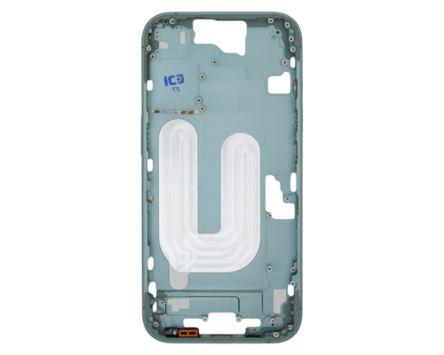 Середня частина корпусу для iPhone 16 US green (OEM) PLS-00-00165152