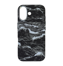 Чохол D Glory Ultra Slim with Magnetic для iPhone 17 black wave PLS-00-00165974