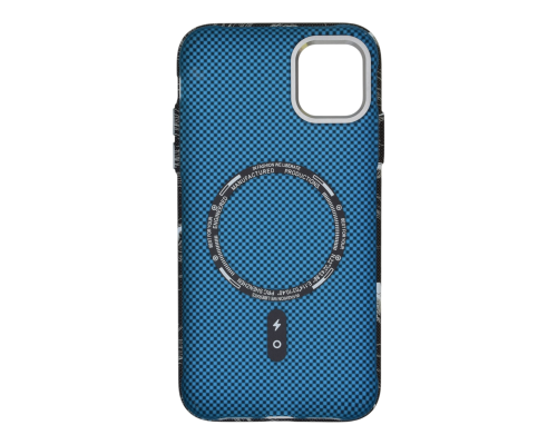 Чохол D Glory Ultra Slim with Magnetic для iPhone 11 black wave PLS-00-00166045
