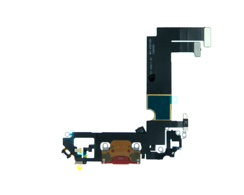 Шлейф iPhone 12 Mini з роз'ємом зарядки red (Original Used) PLS-00-00093445