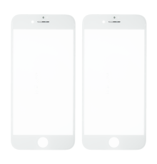 Скло дисплея iPhone 8 з рамкою та OCA white SJ (2ШТ) (Original China) PLS-00-00101896