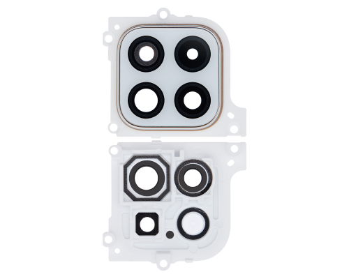 Скло камери Samsung A226 Galaxy A22 5G 2021 з рамкою white (Original) PLS-00-00100170