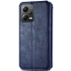 Чохол-книжка Leather Cubic Xiaomi Poco X5 Pro blue PLS-00-00162996