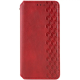 Чохол-книжка Leather Cubic Xiaomi Redmi Note 14 4G International red PLS-00-00163096