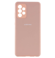 Чохол Silicone Cover Full Camera Samsung A536 Galaxy A53 pink sand PLS-00-00105604