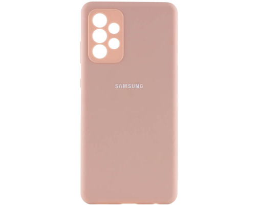 Чохол Silicone Cover Full Camera Samsung A536 Galaxy A53 pink sand PLS-00-00105604