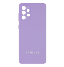 Чохол Silicone Cover Full Camera Samsung A536 Galaxy A53 elegant purple PLS-00-00105603