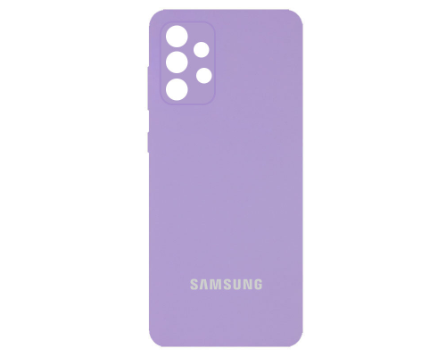 Чохол Silicone Cover Full Camera Samsung A536 Galaxy A53 elegant purple PLS-00-00105603