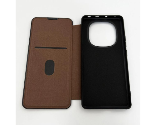 Чохол-книжка Belora Xiaomi Redmi Note 14 Pro 4G dark brown PLS-00-00166952