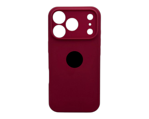 Чохол Silicone Case Full Camera Protective для iPhone 17 Pro Max plum PLS-00-00155278