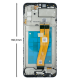 Дисплей Samsung A025F Galaxy A02s (2021) (160,5 х 72 мм) з сенсором та рамкою black (Original) PLS-00-00074721