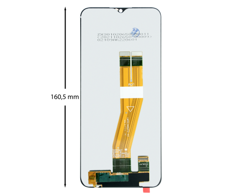 Дисплей Samsung A037F Galaxy A03s (2021) (160,5 x 72 мм) з сенсором black (Original China) PLS-00-00079173