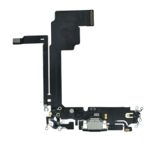 Шлейф iPhone 15 Pro Max з роз'ємом зарядки black titanium (Original) PLS-00-00134039