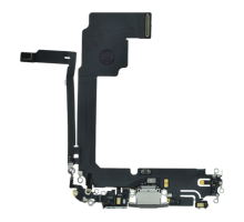 Шлейф iPhone 15 Pro Max з роз'ємом зарядки natural titanium (Original) PLS-00-00134075