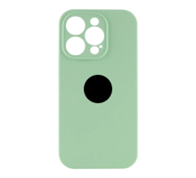 Чохол Silicone Case Full Camera Protective для iPhone 14 Pro Max pistachio PLS-00-00155493