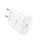 Зарядний пристрій Hoco C76A Pro 30W 3A 1USB-C white PLS-00-00145586