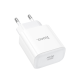 Зарядний пристрій Hoco C76A Pro 30W 3A 1USB-C white PLS-00-00145586