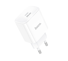 Зарядний пристрій Hoco C76A Pro 30W 3A 1USB-C white PLS-00-00145586