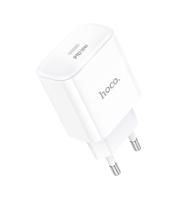 Зарядний пристрій Hoco C76A Pro 30W 3A 1USB-C white PLS-00-00145586