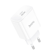 Зарядний пристрій Hoco C76A Pro 30W 3A 1USB-C white PLS-00-00145586