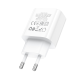 Зарядний пристрій Hoco C76A Pro 30W 3A 1USB-C white PLS-00-00145586