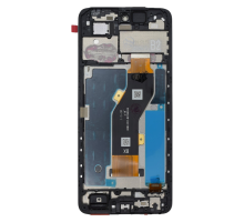 Дисплей Tecno Spark Go 2024 з сенсором та рамкою black (Used) (ver. BOE) PLS-00-00173601
