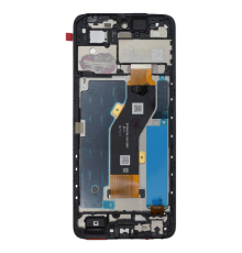 Дисплей Tecno Spark Go 2024 з сенсором та рамкою black (Used) (ver. BOE) PLS-00-00173601