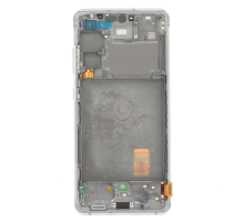 Дисплей Samsung G780 Galaxy S20 FE з сенсором та рамкою white (Original) PLS-00-00058883