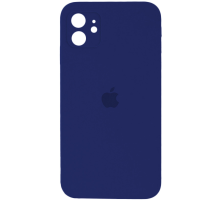 Чохол Silicone Case Full Camera Protective iPhone 12 navy blue PLS-00-00116650