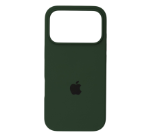 Чохол Silicone Case Full Protective iPhone 17 Pro Max dark green PLS-00-00146490