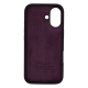 Чохол Silicone Case Full Protective iPhone 17 berry purple PLS-00-00146440