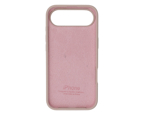Чохол Silicone Case Full Protective iPhone 17 Air pink sand PLS-00-00146478