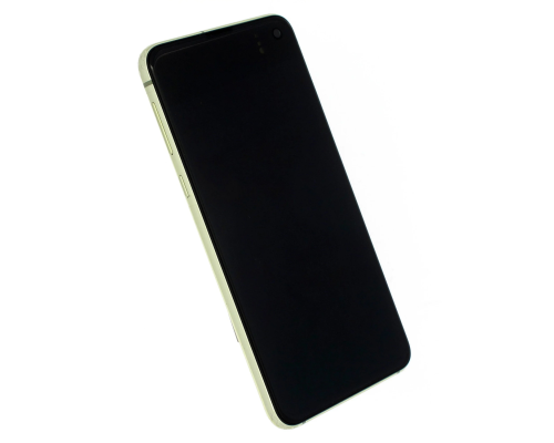 Дисплей Samsung G970 Galaxy S10e з сенсором та рамкою yellow (Original) PLS-00-00026524