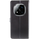 Чохол-книжка Leather GETMAN with card holder Xiaomi Redmi Note 14 Pro 5G black PLS-00-00148418