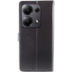 Чохол-книжка Leather GETMAN with card holder Xiaomi Redmi Note 13 5G black PLS-00-00148399