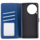 Чохол-книжка Leather GETMAN with card holder TECNO Camon 30 blue PLS-00-00148263