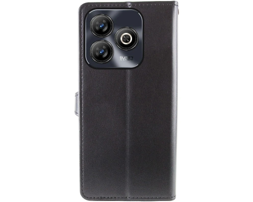 Чохол-книжка Leather GETMAN with card holder ZTE Blade A75 black PLS-00-00148431