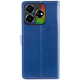 Чохол-книжка Leather GETMAN with card holder ZTE Blade V60 blue PLS-00-00148435