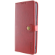 Чохол-книжка Leather GETMAN with card holder Samsung A175 Galaxy A17 red PLS-00-00148245