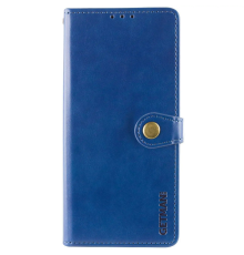 Чохол-книжка Leather GETMAN with card holder Xiaomi 15 Pro blue PLS-00-00148279